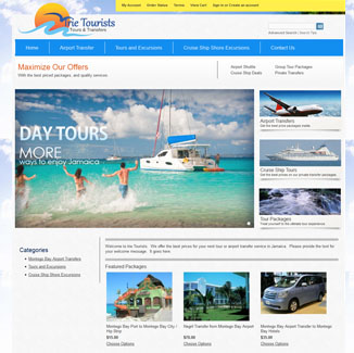 Tourism, Tour and Travel Design CMS|website design