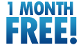one months free